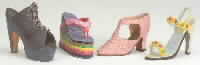Set Of 4 Lady's Shoes