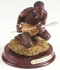 African Legacy Hunter With Spear