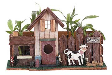 Wood Barn Planter