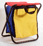 Campers Stool  w/Cooler Sack